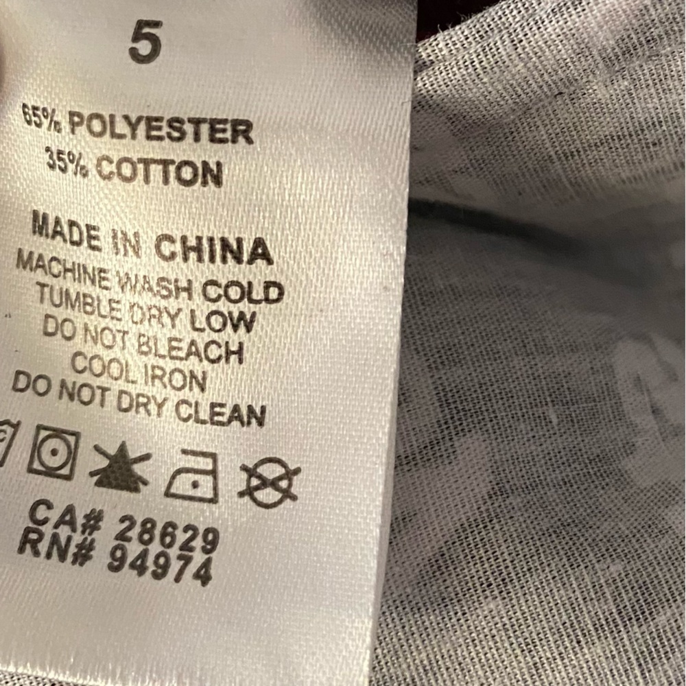 New with Tag Stussy Milo Work Pant Women’s Size 5 Measures 30*29 Flat Front Red - Picture 4 of 8